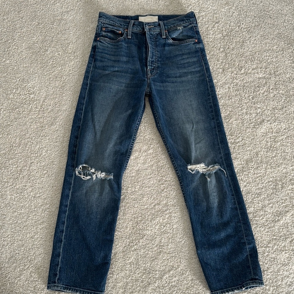 Mother Tomcat Jeans distressed